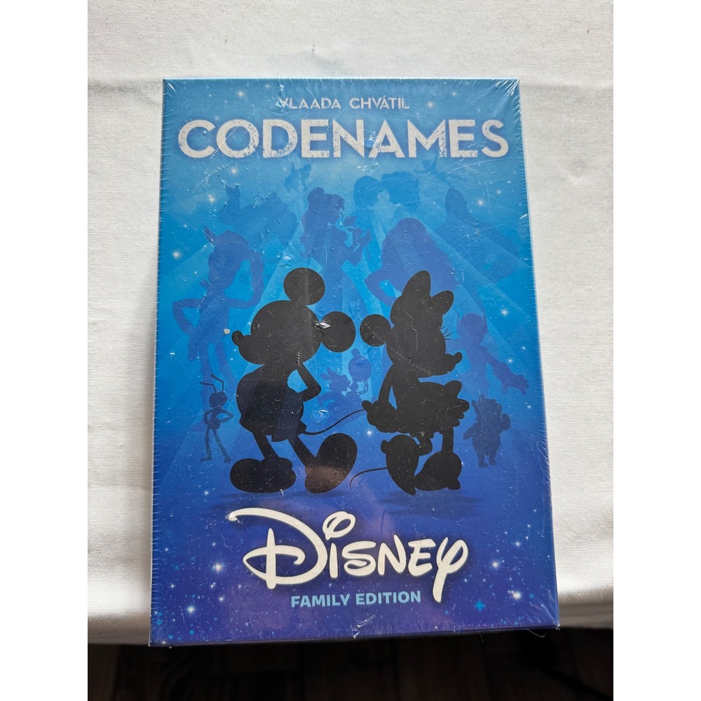 USAopoly Codenames Disney Family Edition Board Game Blue Social Deduction New